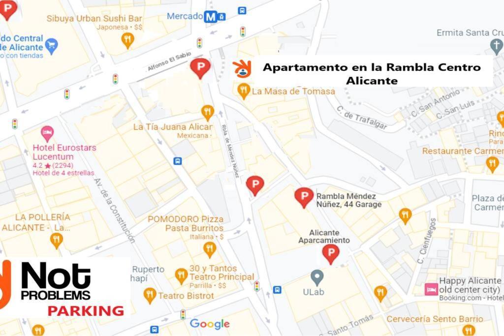 Apartamento Centro Rambla Alicante A Екстериор снимка